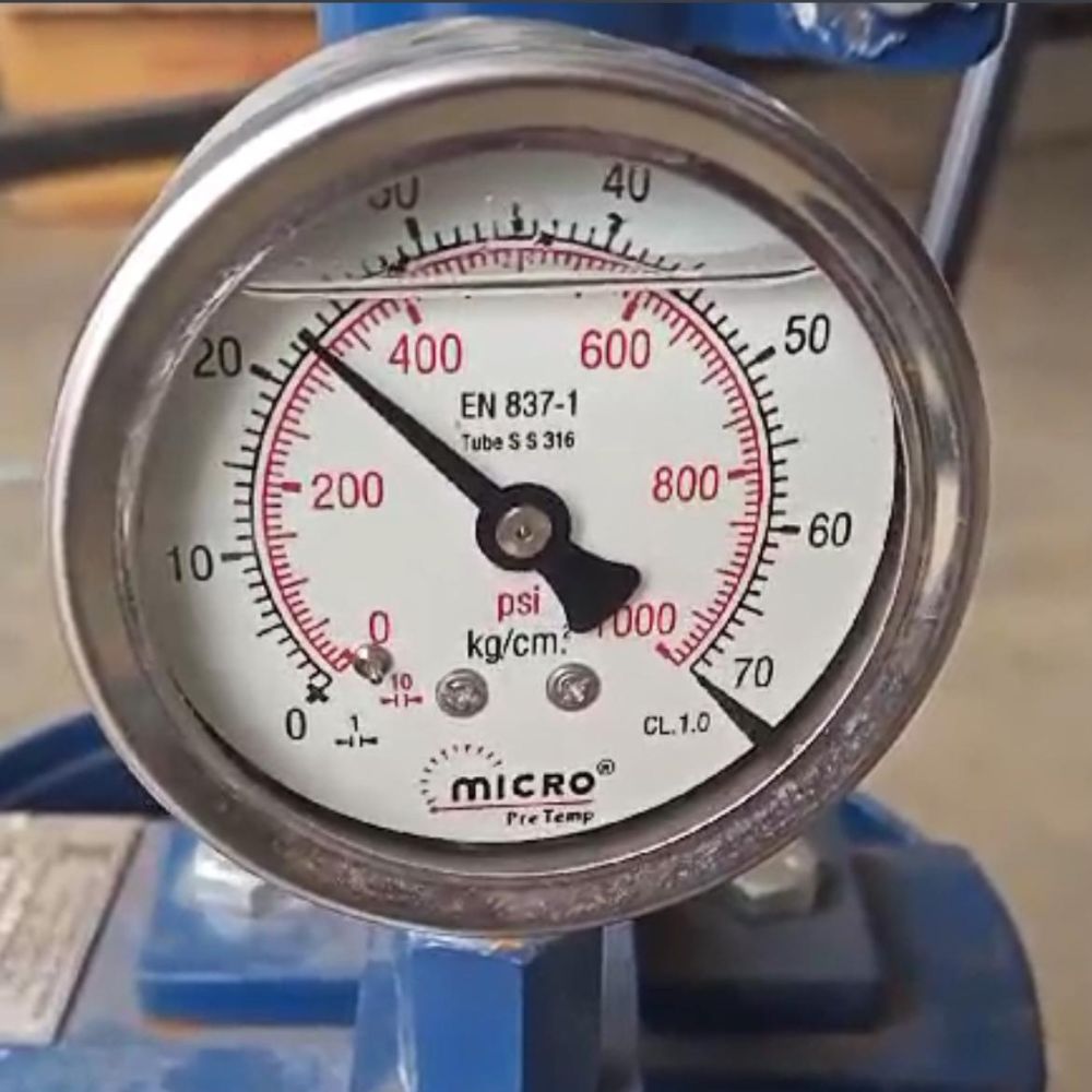 Hydrostatic Pressure Test